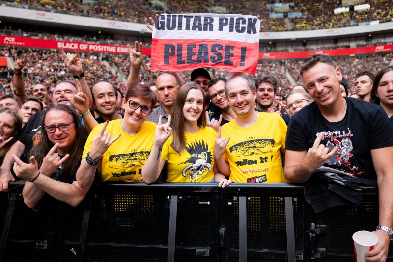 Metallica performs at PGE Narodowy in Warsaw, Poland, on July 5, 2024