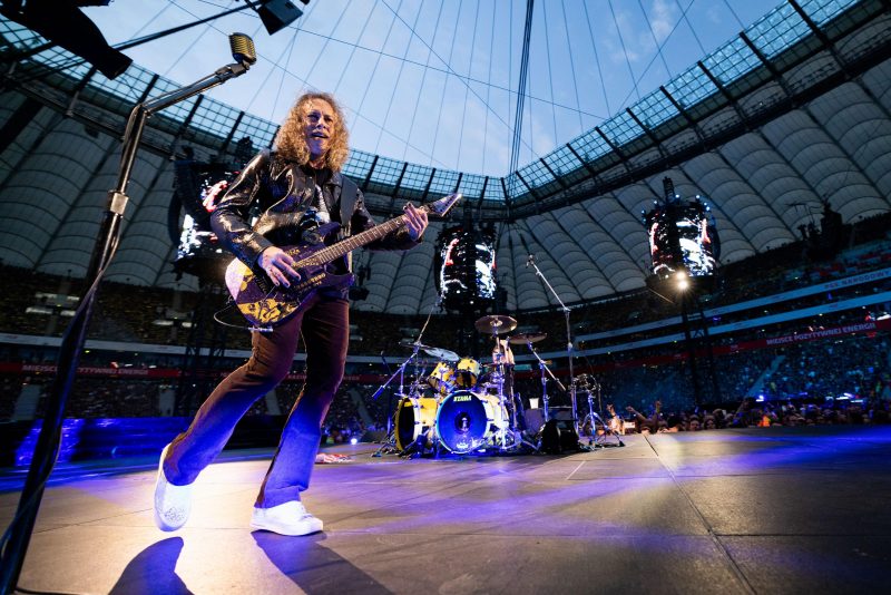 Metallica performs at PGE Narodowy in Warsaw, Poland, on July 5, 2024