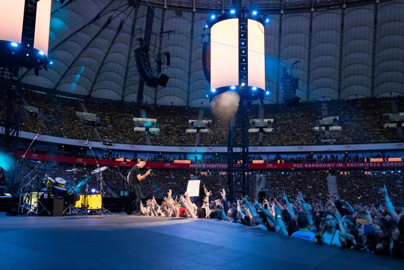 Metallica performs at PGE Narodowy in Warsaw, Poland, on July 5, 2024