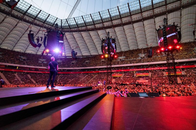 Metallica performs at PGE Narodowy in Warsaw, Poland, on July 5, 2024