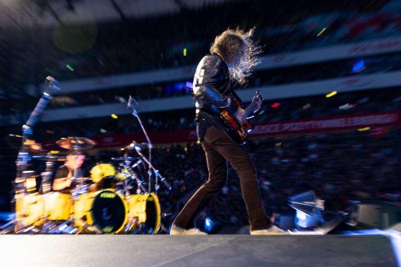 Metallica performs at PGE Narodowy in Warsaw, Poland, on July 5, 2024