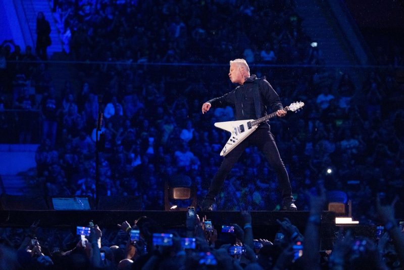 Metallica performs at PGE Narodowy in Warsaw, Poland, on July 7, 2024