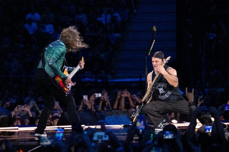 Metallica performs at PGE Narodowy in Warsaw, Poland, on July 7, 2024