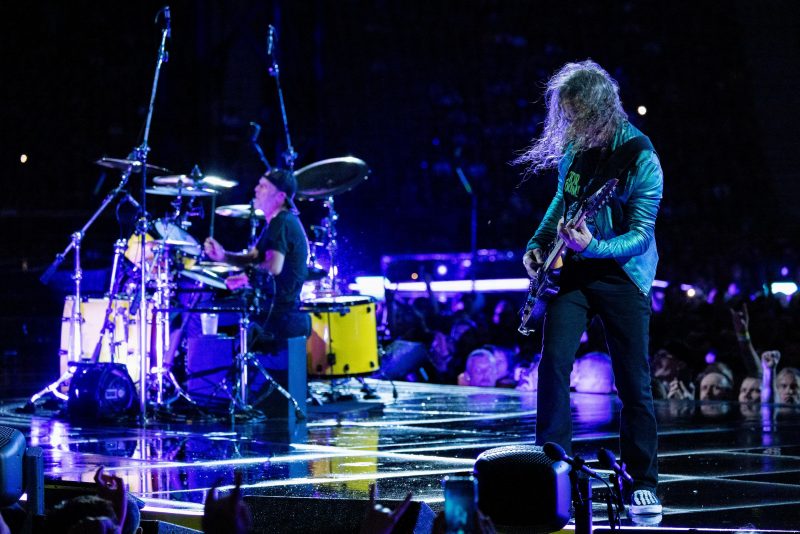 Metallica performs at PGE Narodowy in Warsaw, Poland, on July 7, 2024