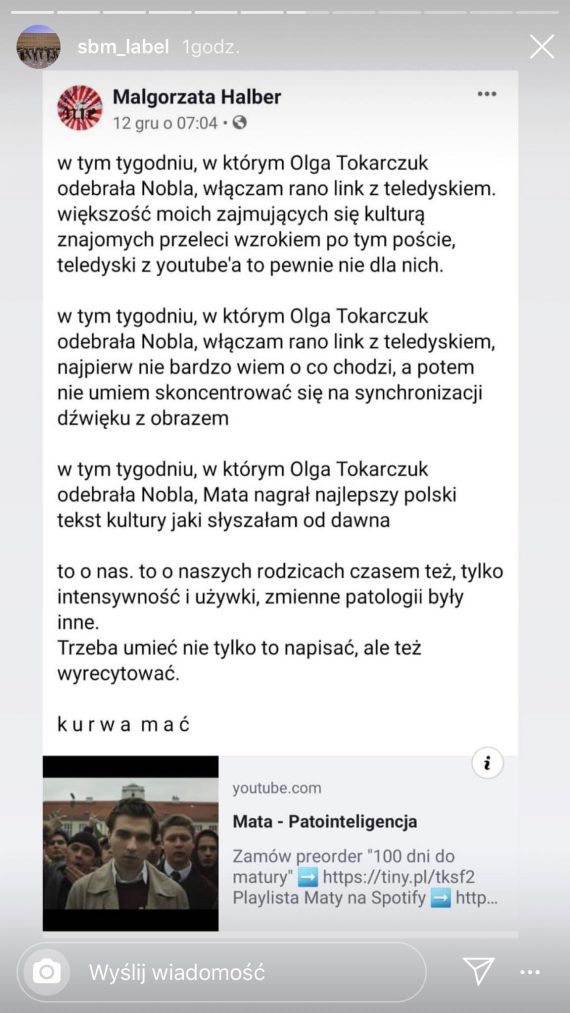 Wybitna tekściarka, prawicowy polityk, słynny pisarz i krytyk filmowy o „Patointeligencji” Maty