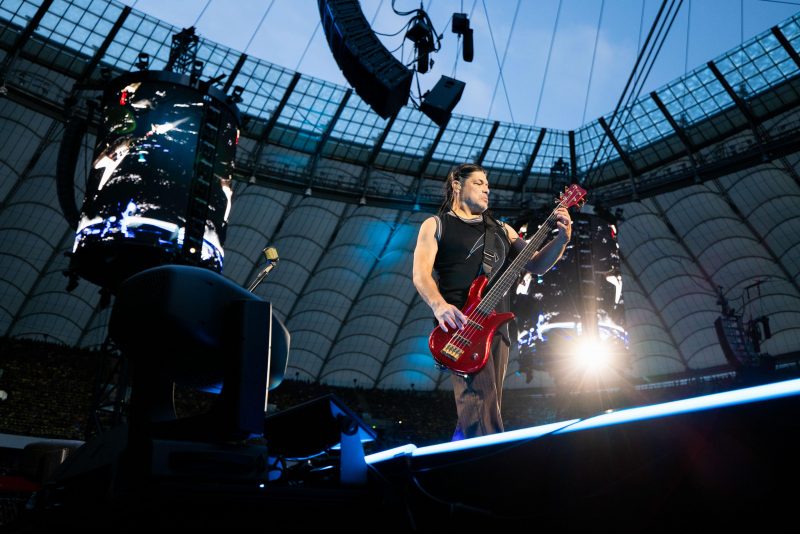 Metallica performs at PGE Narodowy in Warsaw, Poland, on July 5, 2024