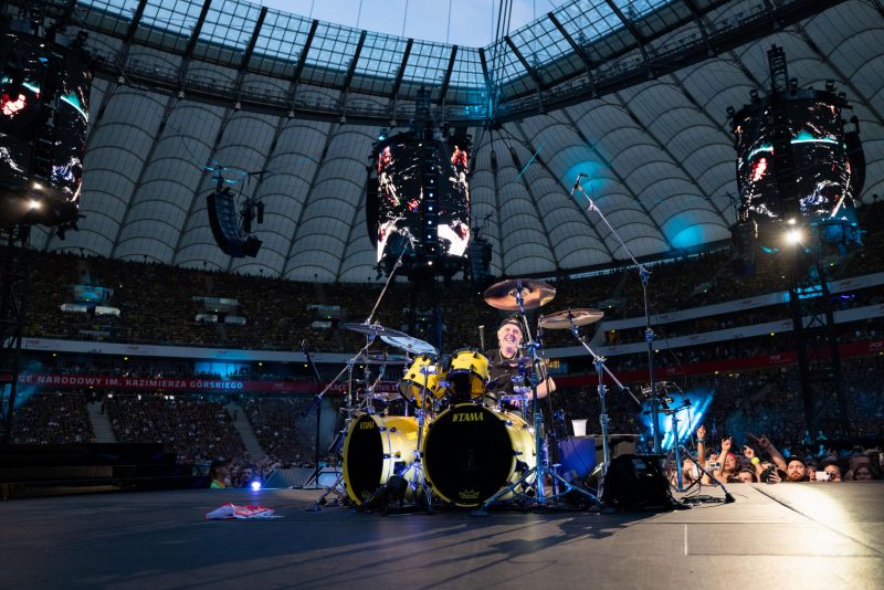 Metallica performs at PGE Narodowy in Warsaw, Poland, on July 5, 2024