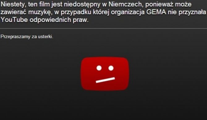 Koniec z blokadą teledysków na YouTube w Niemczech