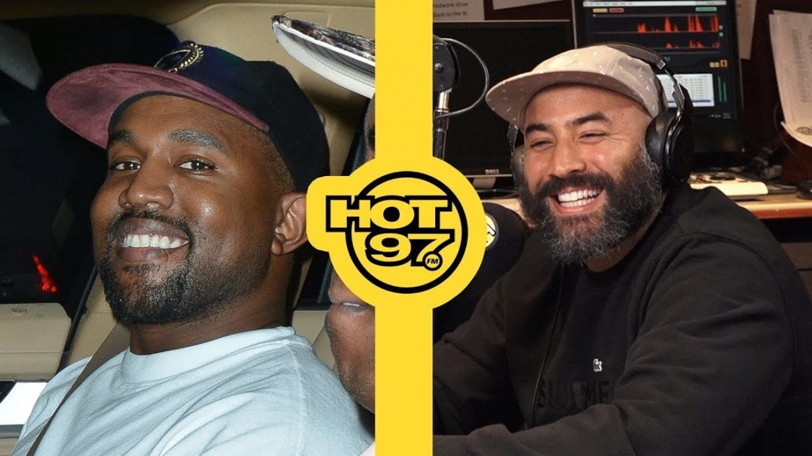 Kanye West zadzwonił do stacji Hot97 w bardzo nietypowej sprawie