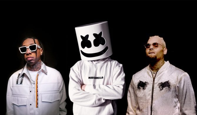 Marshmello, Tyga i Chris Brown  we wspólnym singlu