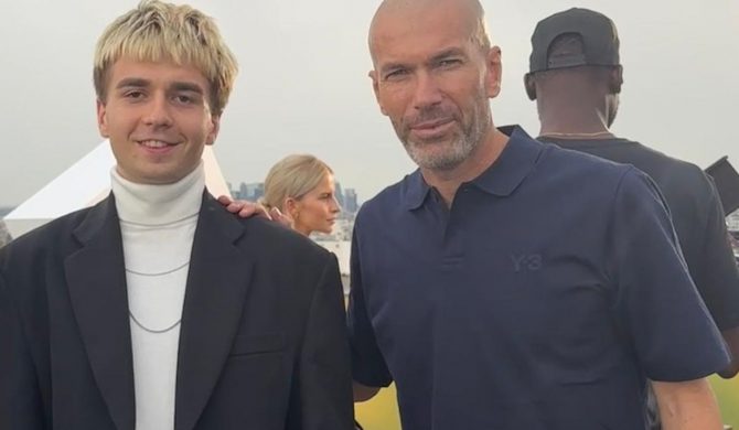 Zinedine Zidane uścisnął dłoń Macie, ale nie poprowadzi LKS-u Tajfun w przyszłym sezonie