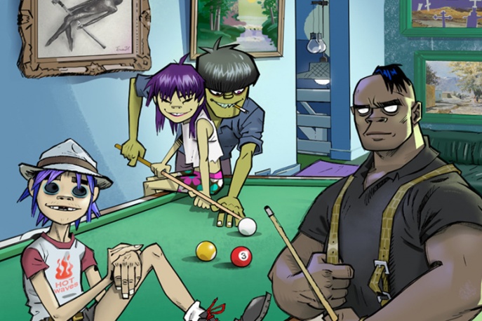 Gejowskie kostiumy Gorillaz