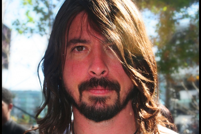 Dave Grohl z legendami metalu