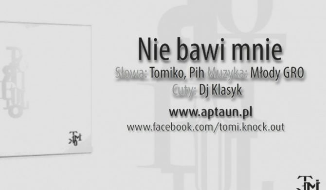 Tomiko – „Nie bawi mnie” (feat. Pih) – audio