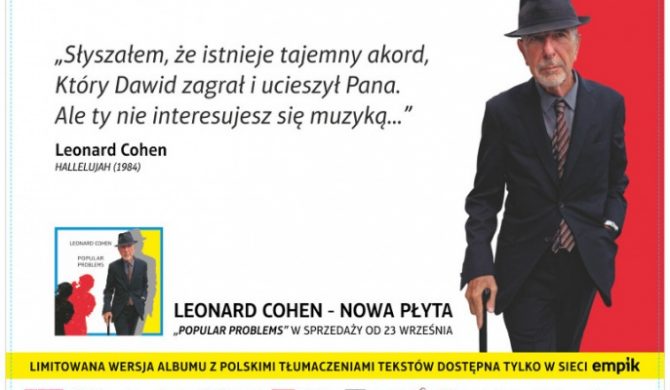 Leonard Cohen w warszawskim metrze