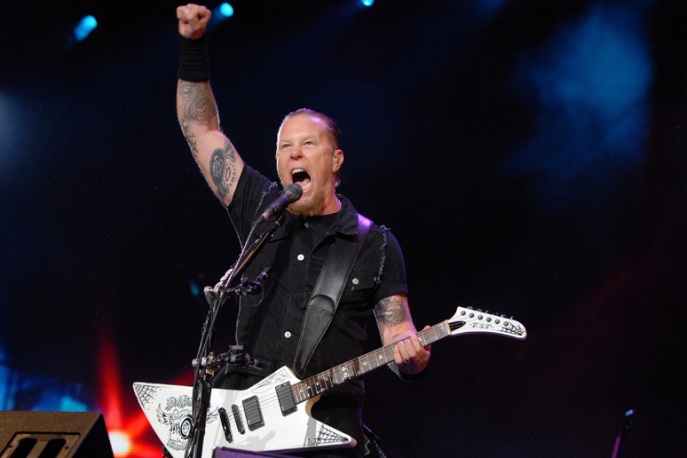 Metallica z pocztówkami z USA