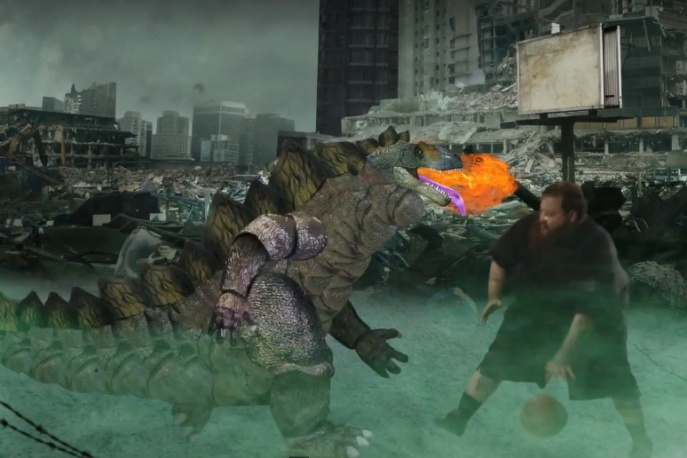 Action Bronson vs Godzilla (wideo)