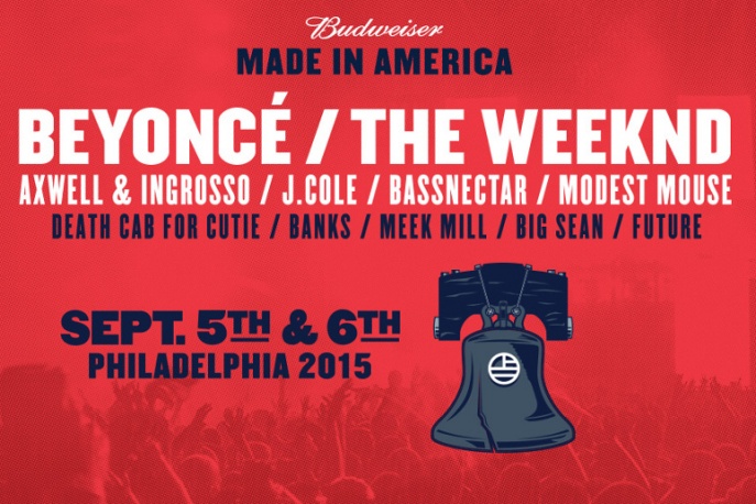 Budweiser Made in America na żywo w TIDAL. Na scenie Beyoncé, The Weeknd, J. Cole i wielu innych