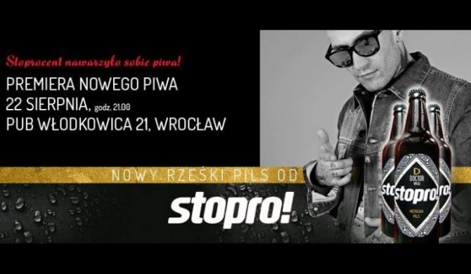 Stoprocent rusza z własną marką piwa