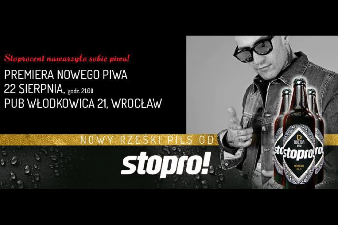 Stoprocent rusza z własną marką piwa