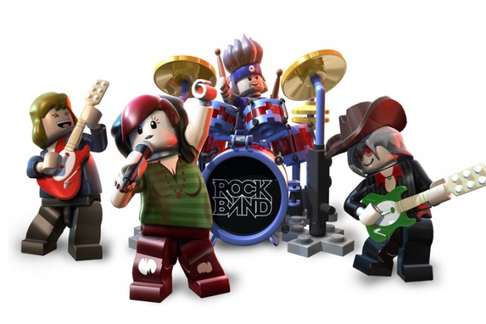 Do zobaczenia nowy wykonawca w Lego Rock Band