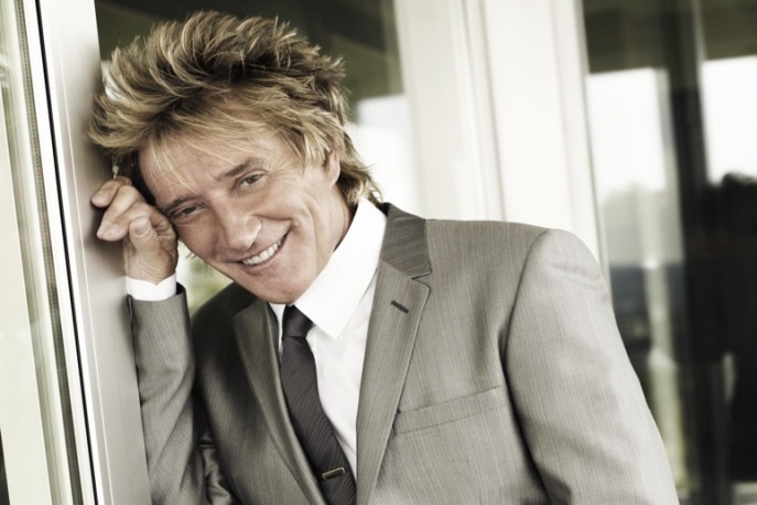 Ozłocony Rod Stewart