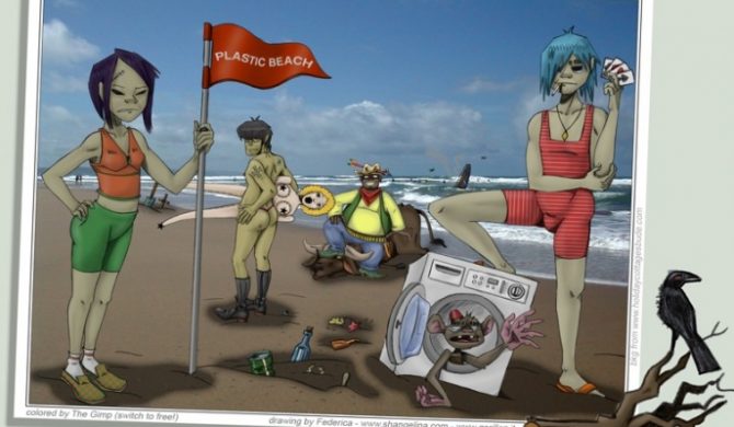 Gorillaz o „Plastic Beach”