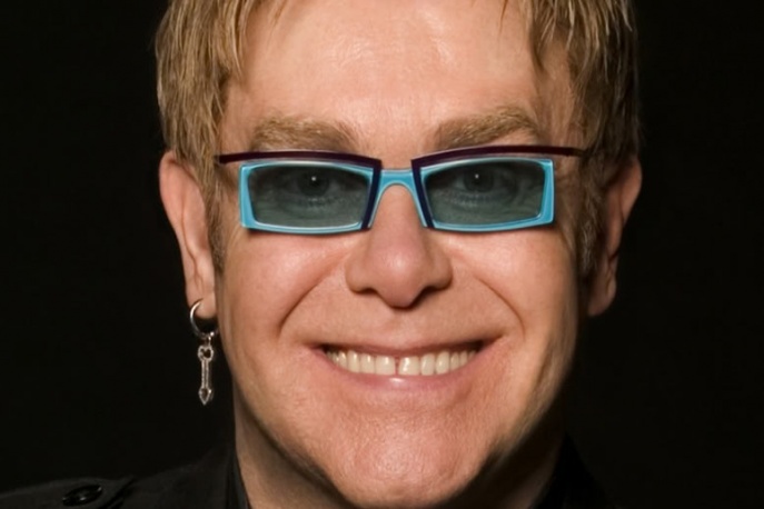 Elton John w ruinach