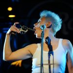 Maria Peszek w Hard Rock Cafe (Foto:. P. Tarasewicz)