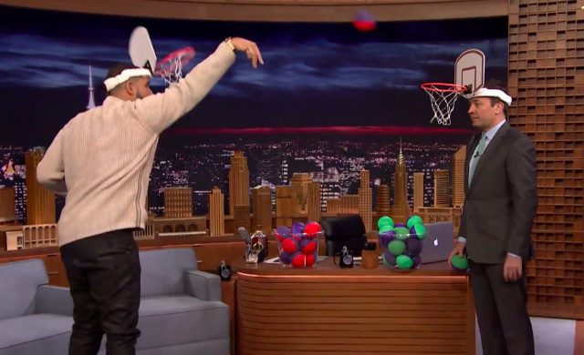 Drake i Jimmy Fallon rozegrali partię „faceketballa”