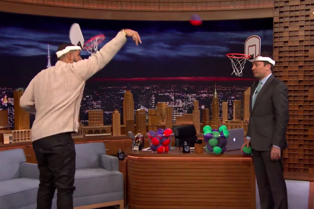 Drake i Jimmy Fallon rozegrali partię „faceketballa”