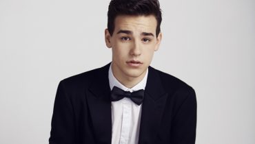 Jacob Whitesides zimą w Warszawie
