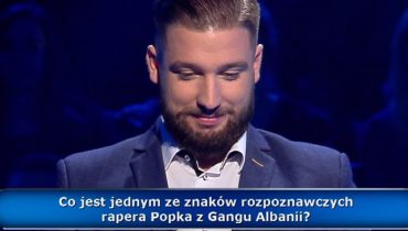 Pytanie o Popka w „Milionerach”