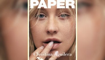 Christina Aguilera bez makijażu na okładce „Paper”