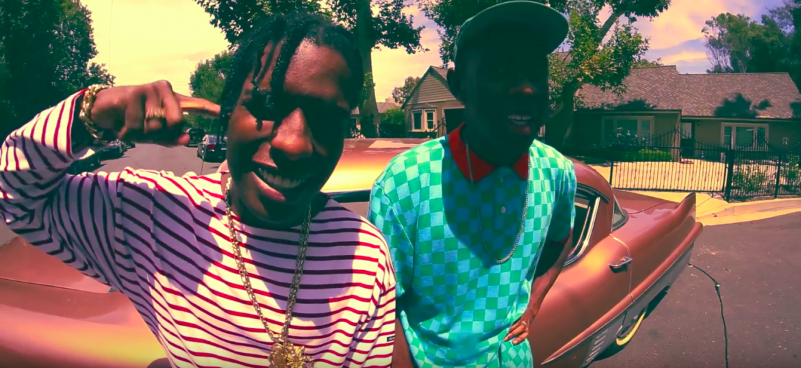 A$AP Rocky i Tyler The Creator rapują pod Wieżą Eiffla