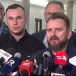 Straż marszałkowska nie chciała wpuścić Bonusa RPK i Różala do Sejmu