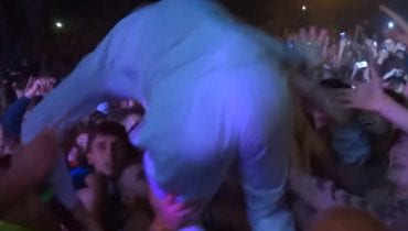 Chillwagon starł się z ochroną w Giżycku (wideo)