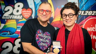 Noblowski Medal od Olgi Tokarczuk na aukcji WOŚP