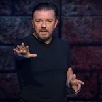 Ricky Gervais krytycznie o celebrytach śpiewających „Imagine”
