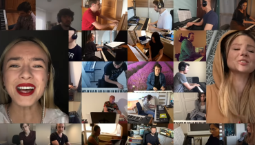 16 wokalistów i 732 muzyków – „domowa” orkiestra zagrała hit Bajmu