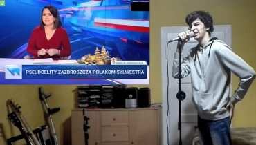 Powstała piosenka z „pasków” Wiadomości TVP