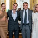 Justin Bieber spotkał się z prezydentem Francji. Buty gwiazdora wzbudziły spore kontrowersje