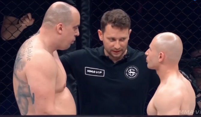 Żurom uduszony przez 40 kilo lżejszego zawodnika na MMA-VIP 2