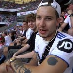 Żabson na meczu reprezentacji Polski. Raper opowiada o znajomości z Mateuszem Klichem
