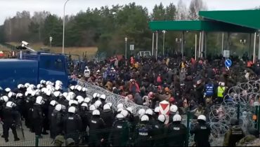 Straż graniczna i policja łączy siły w rapowym kawałku u obronie granic