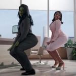 Megan Thee Stallion twerkuje z She-Hulk, swoją nową prawniczką