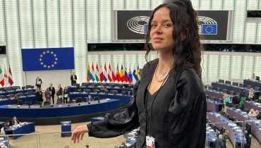 Kasia Lins w Parlamencie Europejskim