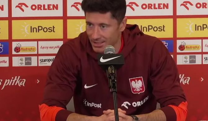 Robert Lewandowski zapytany o śpiewającą influencerkę. Piłkarz nie wytrzymał z zażenowania