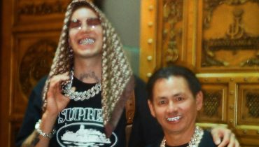 Żabson chwali się diamentowym grillem wykonanym przez samego Johnny’ego Danga