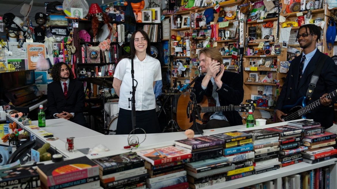 Billie Eilish w nowej odsłonie cyklu Tiny Desk Concert